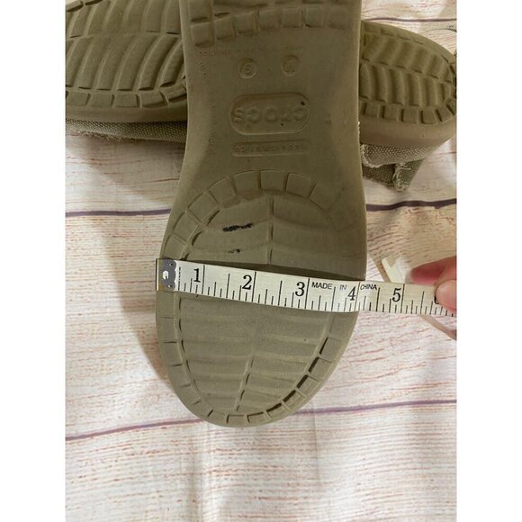 Crocs Santa Cruz Men's Canvas Slip On Shoes Loafers - 9 - Picture 10 of 10